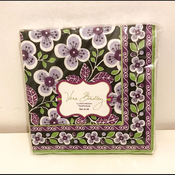 Vera Bradley Paper Plates & Napkins Set - Picture 4 of 6